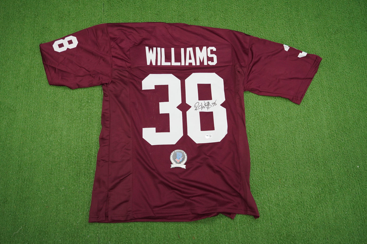 ROY WILLIAMS OKLAHOMA OU SOONERS SIGNED JERSEY Dallas Cowboys BAS COA