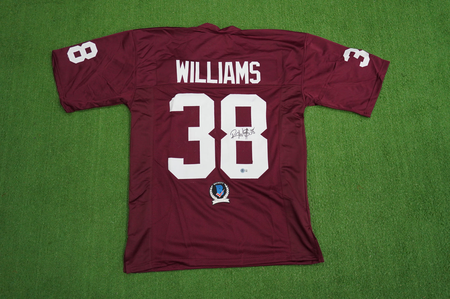 ROY WILLIAMS OKLAHOMA OU SOONERS SIGNED JERSEY Dallas Cowboys BAS COA