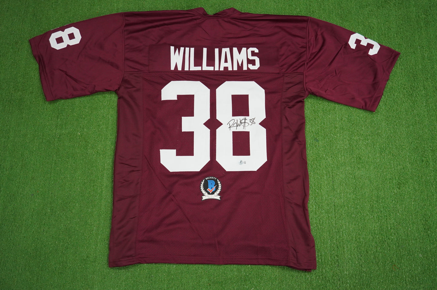 ROY WILLIAMS OKLAHOMA OU SOONERS SIGNED JERSEY Dallas Cowboys BAS COA