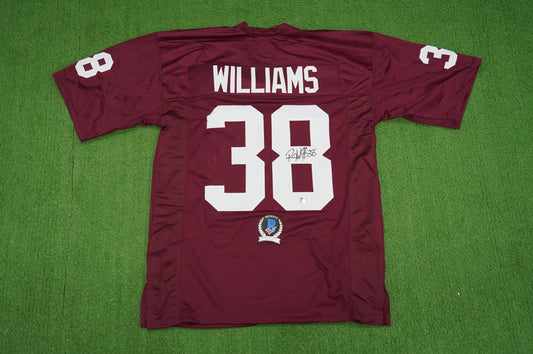 ROY WILLIAMS OKLAHOMA OU SOONERS SIGNED JERSEY Dallas Cowboys BAS COA