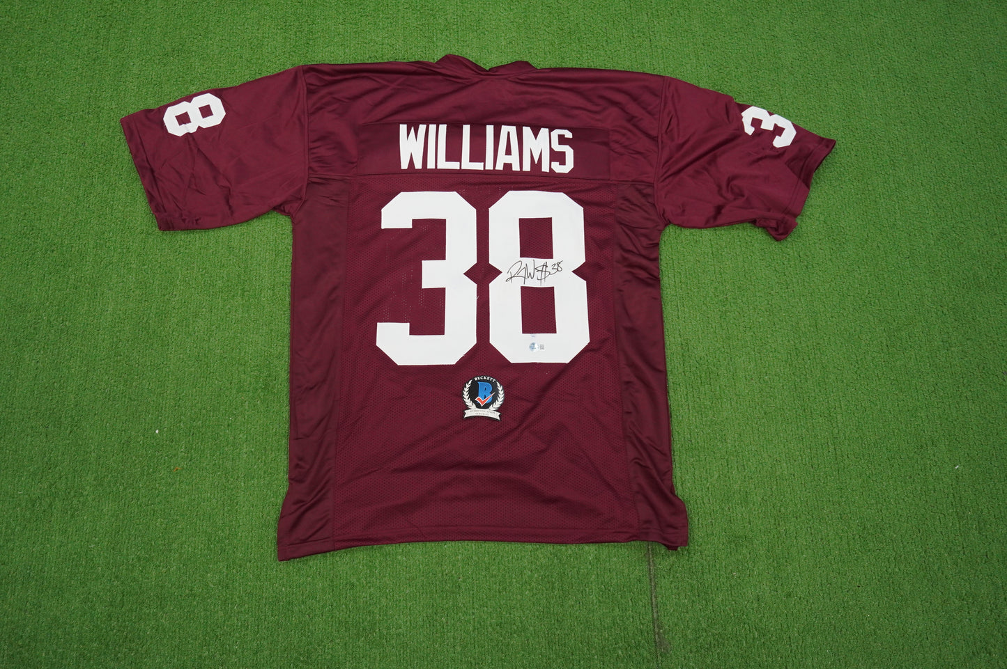 ROY WILLIAMS OKLAHOMA OU SOONERS SIGNED JERSEY Dallas Cowboys BAS COA