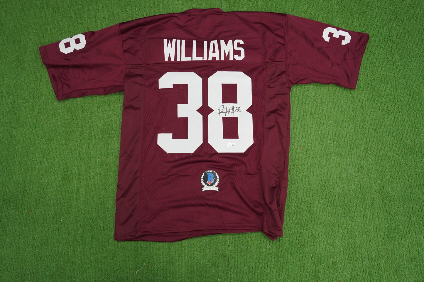 ROY WILLIAMS OKLAHOMA OU SOONERS SIGNED JERSEY Dallas Cowboys BAS COA