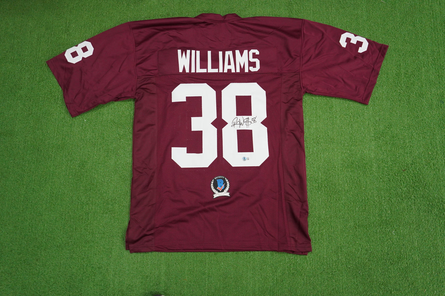 ROY WILLIAMS OKLAHOMA OU SOONERS SIGNED JERSEY Dallas Cowboys BAS COA