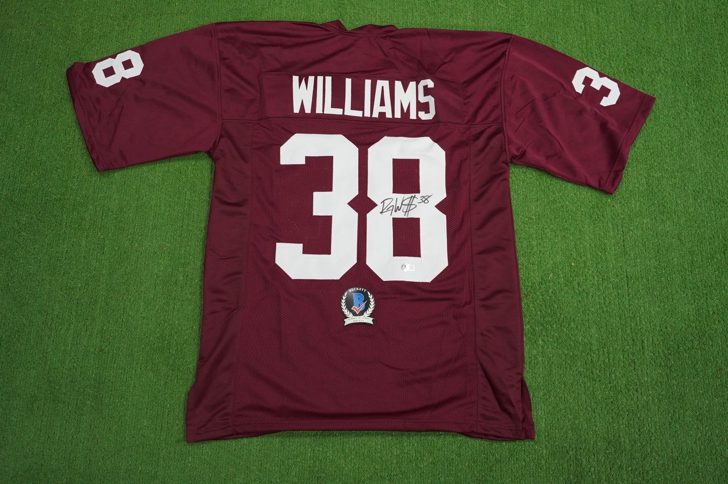 ROY WILLIAMS OKLAHOMA OU SOONERS SIGNED JERSEY Dallas Cowboys BAS COA