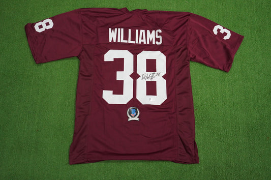 ROY WILLIAMS OKLAHOMA OU SOONERS SIGNED JERSEY Dallas Cowboys BAS COA