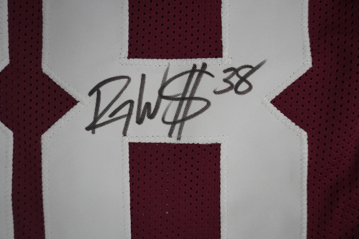 ROY WILLIAMS OKLAHOMA OU SOONERS SIGNED JERSEY Dallas Cowboys BAS COA