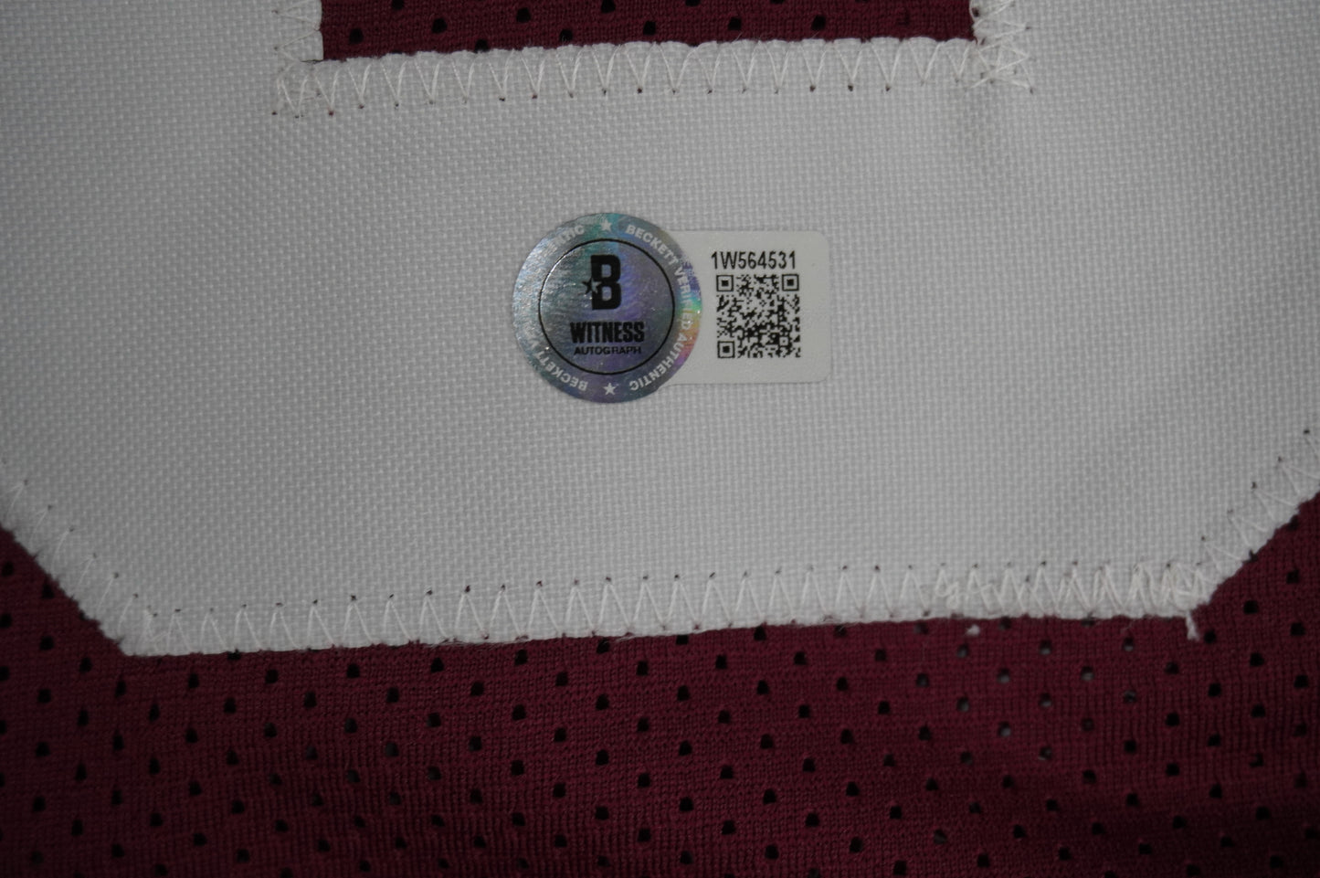 ROY WILLIAMS OKLAHOMA OU SOONERS SIGNED JERSEY Dallas Cowboys BAS COA