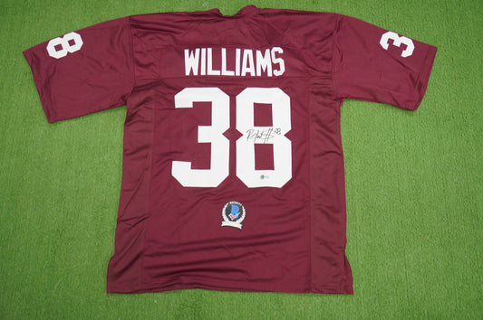 ROY WILLIAMS OKLAHOMA OU SOONERS SIGNED JERSEY Dallas Cowboys BAS COA