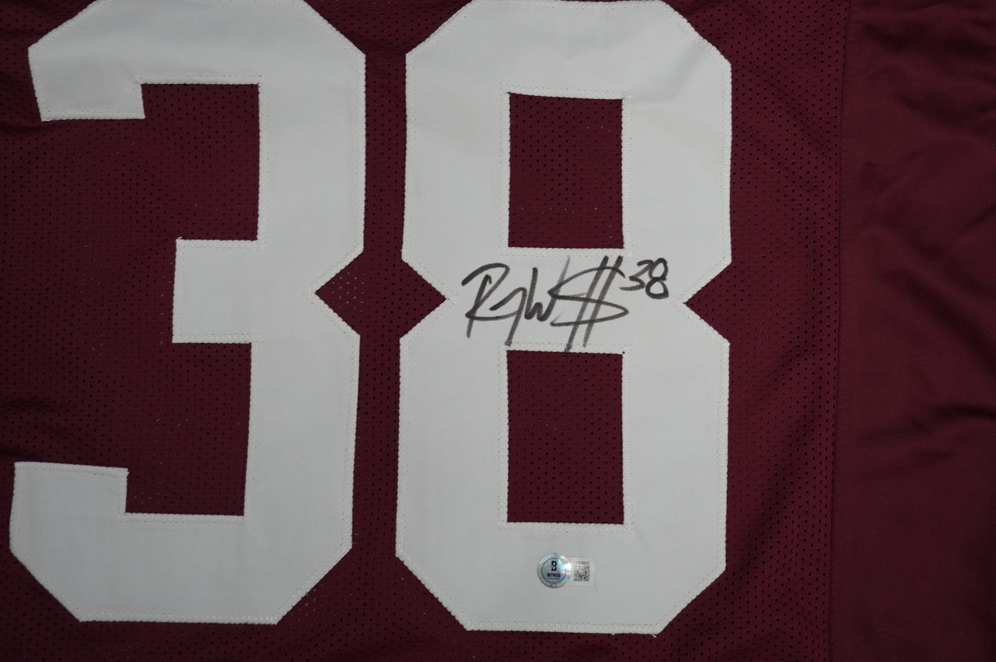 ROY WILLIAMS OKLAHOMA OU SOONERS SIGNED JERSEY Dallas Cowboys BAS COA