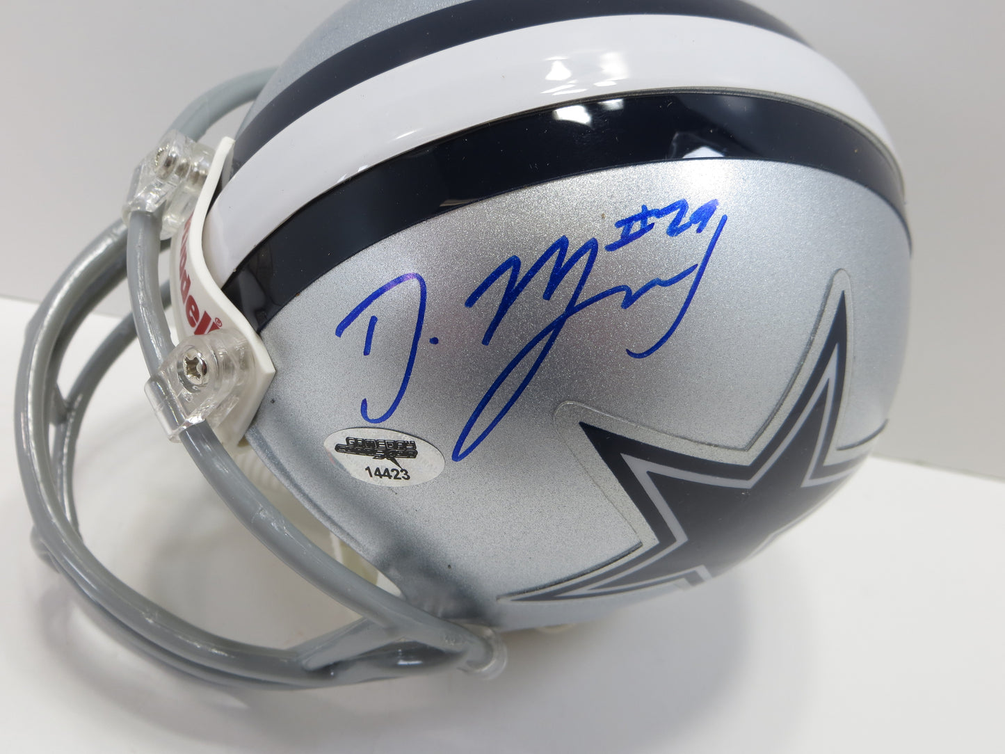 DeMARCO MURRAY SIGNED DALLAS COWBOYS MINI HELMET OU Sooners JSA COA