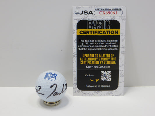 FRAN TARKENTON MINNESOTA VIKINGS SIGNED GOLF BALL JSA COA