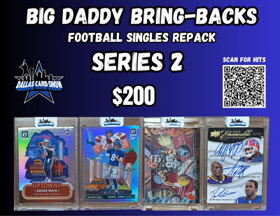 Big Daddy Bring-Backs $200 Football Singles Repack Series 2