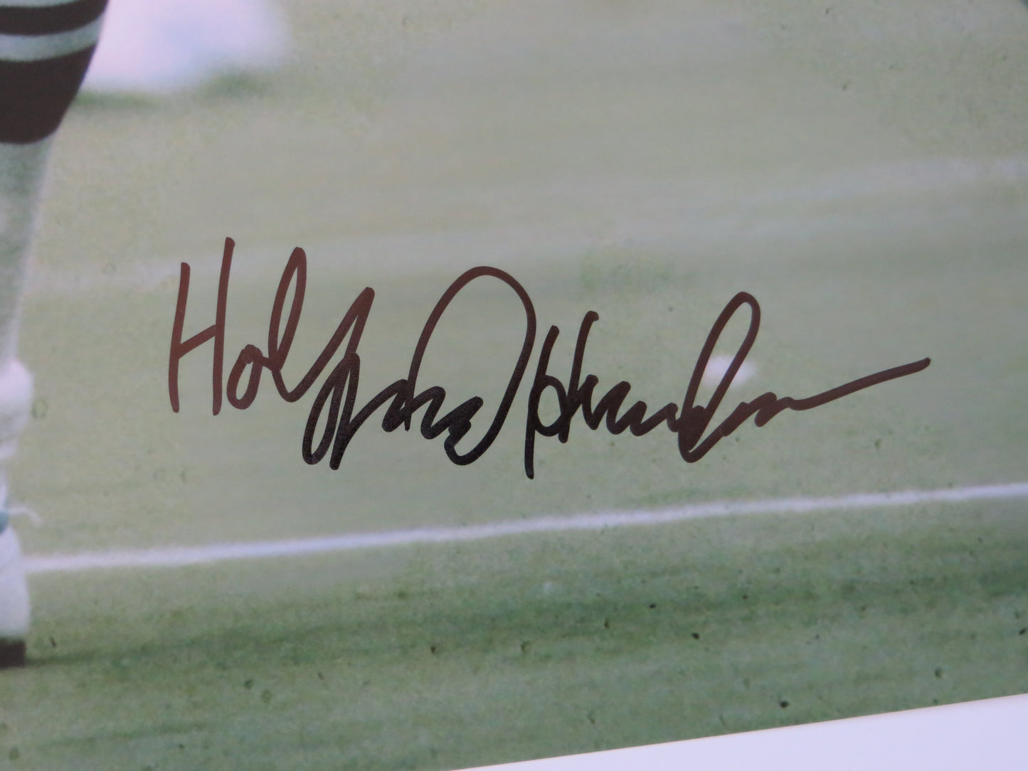 THOMAS HOLLYWOOD HENDERSON DALLAS COWBOYS SIGNED 16X20 PHOTO EYES BAS
