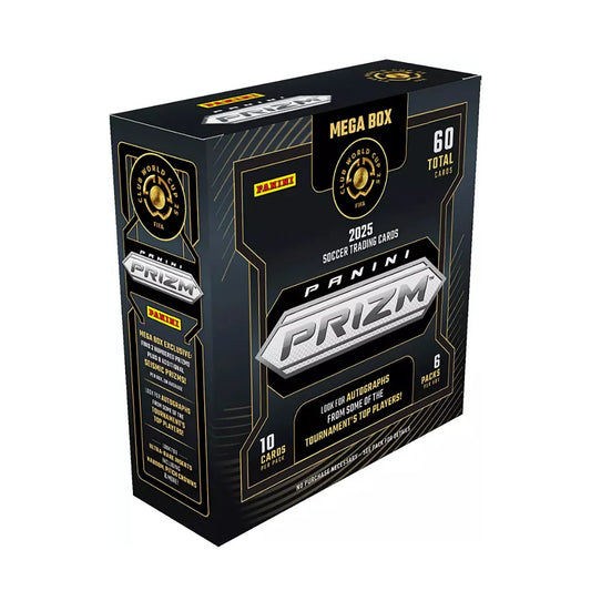 2025 Panini Prizm FIFA Club World Cup Soccer Mega Box
