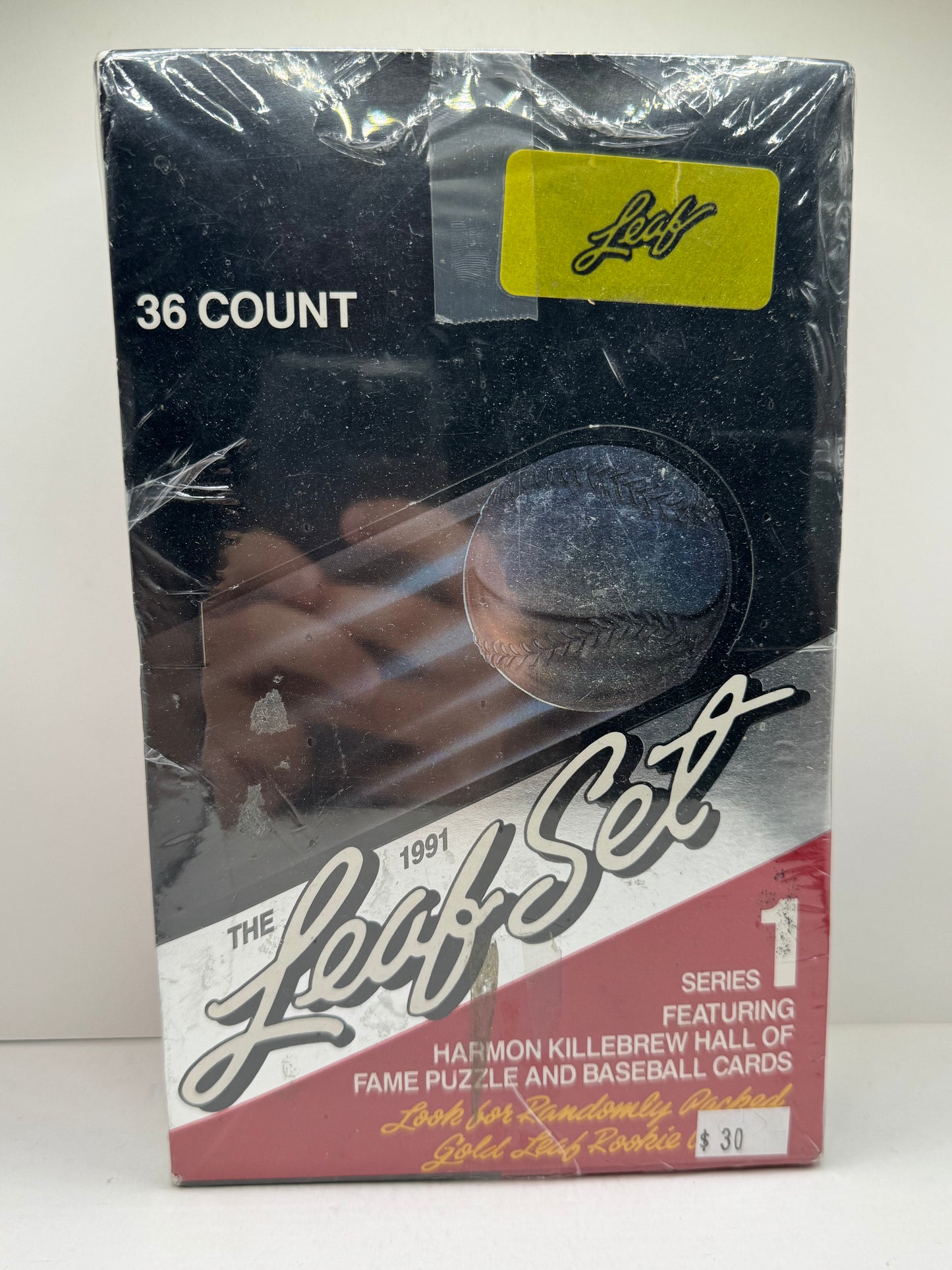 1991 LEAF SET Baseball Series 1 Trading Cards Factory Sealed Wax Box