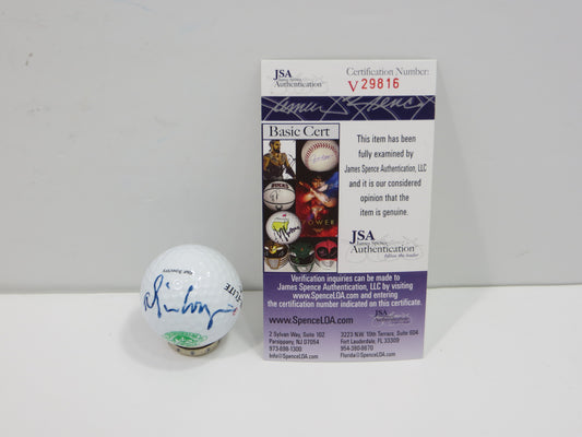 ALICE COOPER SIGNED Top-Flite Golf Ball Rock N Roll WELCOME TO MY NIGHTMARE JSA