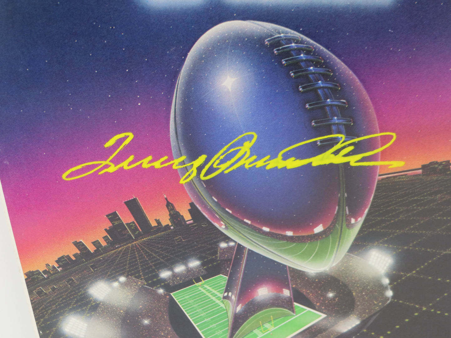 TERRY BRADSHAW PITTSBURGH STEELERS SIGNED Super Bowl XIII Program BAS COA