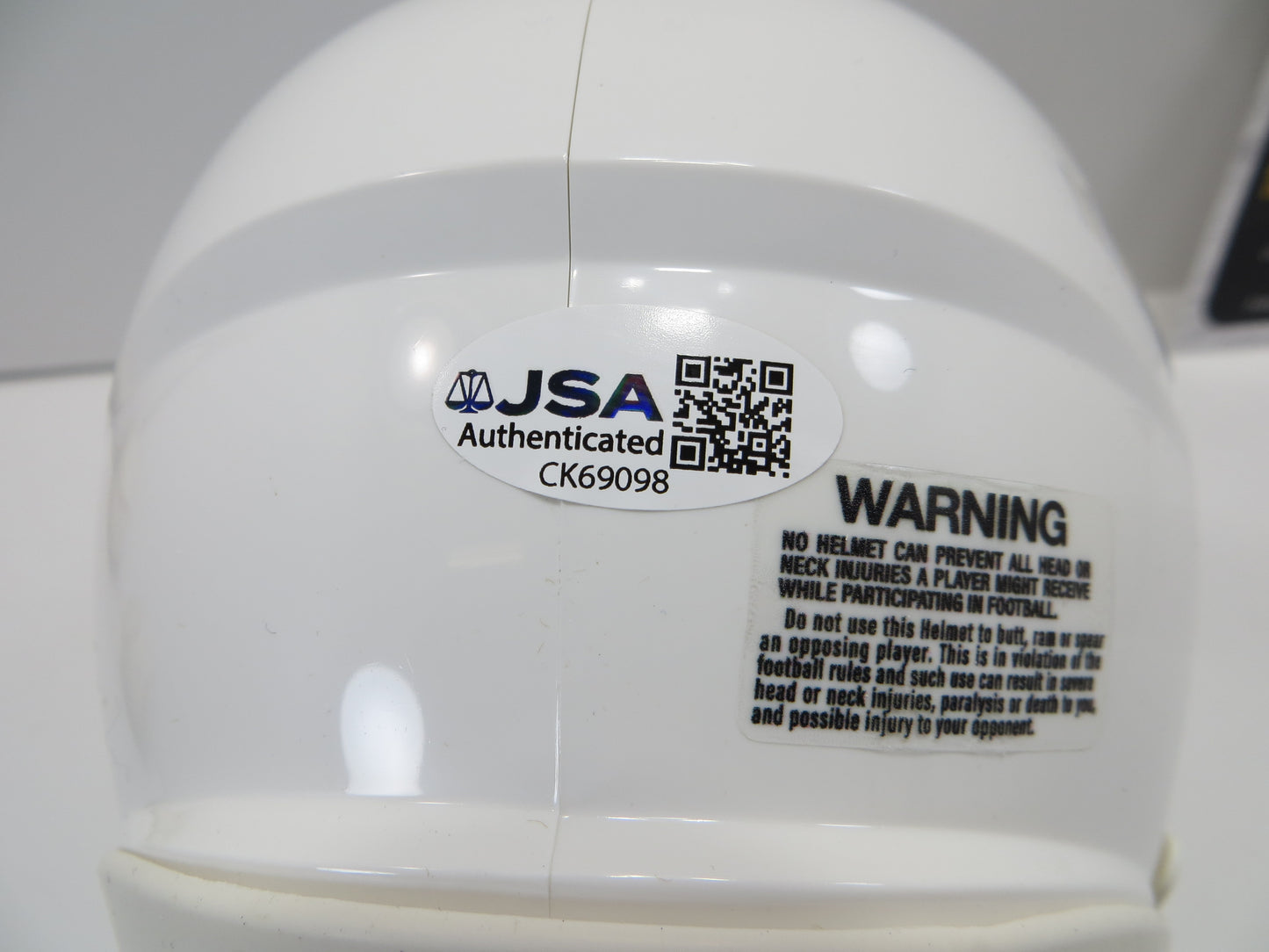 JAYDON BLUE SIGNED TEXAS LONGHORNS MINI HELMET Dallas Cowboys JSA COA