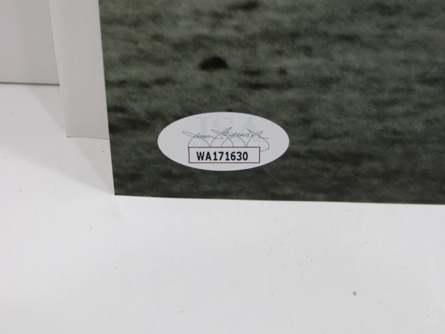 BOB LILLY DALLAS COWBOYS SIGNED 8x10 PHOTO vs Jim Brown w/MULTI STATS JSA PROOF