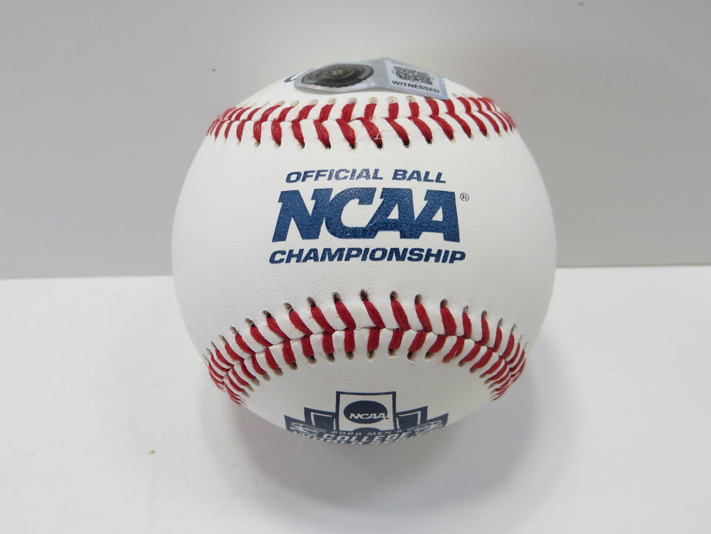 DAYTON TOCKEY SIGNED Rawlings NCAA 2026 WS BASEBALL OU OKLAHOMA SOONERS BAS