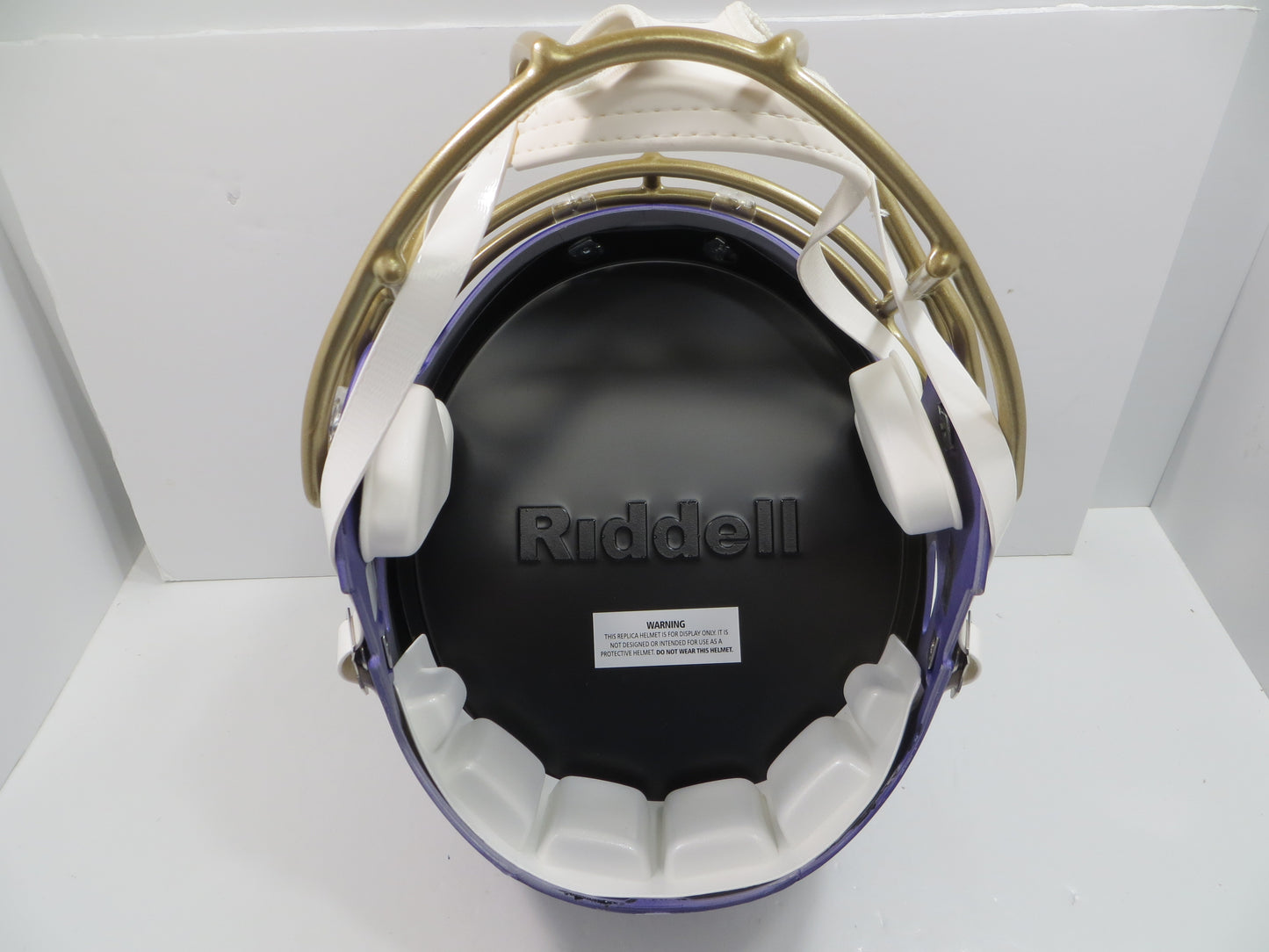 ROD WOODSON BALTIMORE RAVENS SIGNED RIDDELL FULL SIZE HELMET w/INSC BAS COA