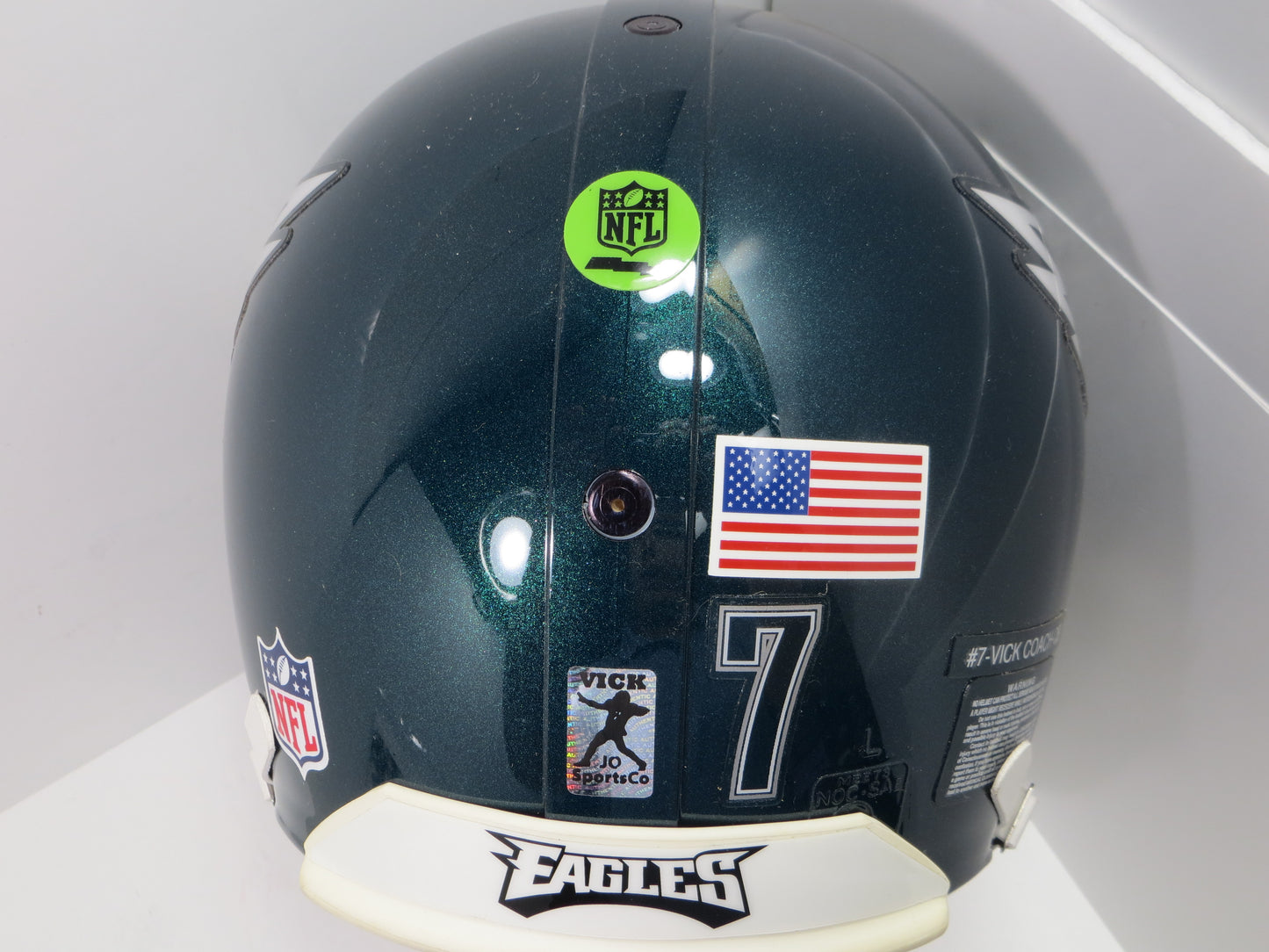 MIKE MICHAEL VICK Philadelphia Eagles SIGNED AUTHENTIC PROLINE HELMET w/VISOR