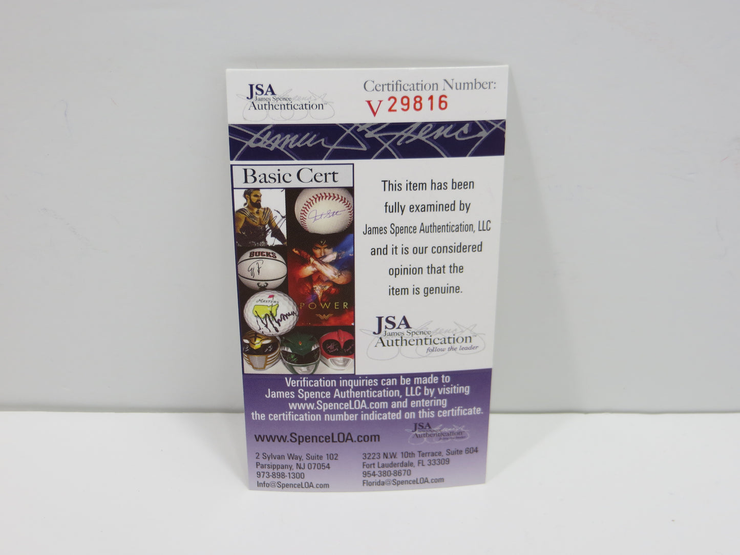 ALICE COOPER SIGNED Top-Flite Golf Ball Rock N Roll WELCOME TO MY NIGHTMARE JSA