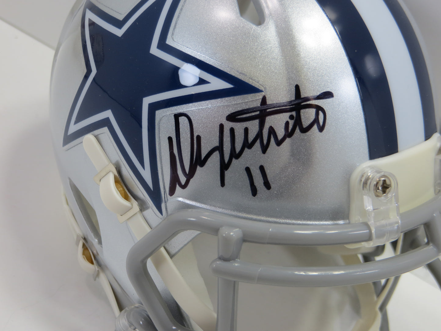 DANNY WHITE SIGNED DALLAS COWBOYS MINI HELMET ASU SUN DEVILS BAS