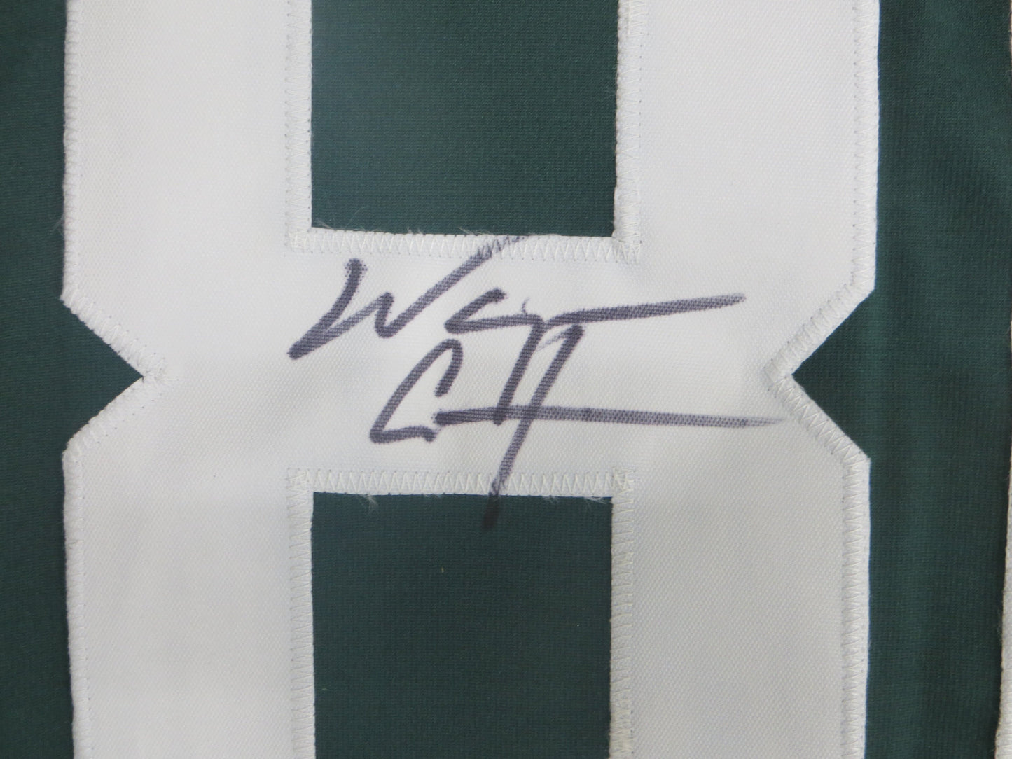 WAYNE CHREBET NEW YORK NY JETS SIGNED JERSEY Hofstra