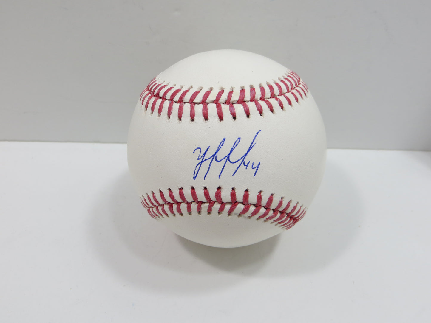 YORDAN ALVAREZ Houston Astros SIGNED RAWLINGS OML BASEBALL JSA