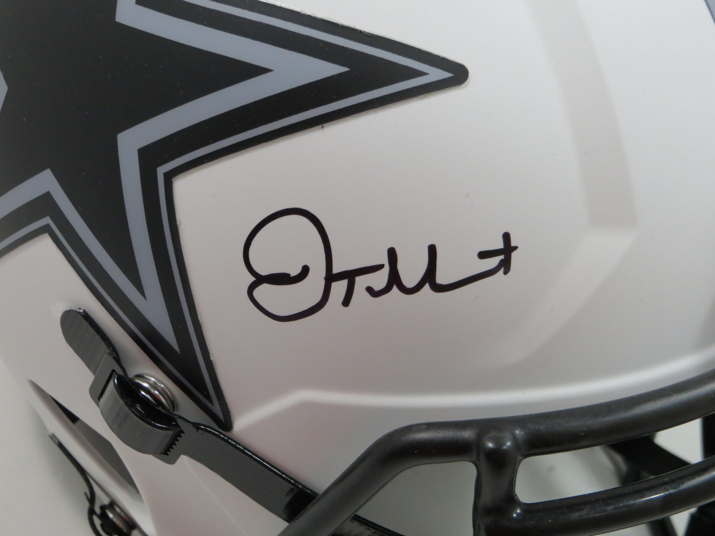 JALEN TOLBERT SIGNED DALLAS COWBOYS FULL SIZE LUNAR ECLIPSE HELMET BAS