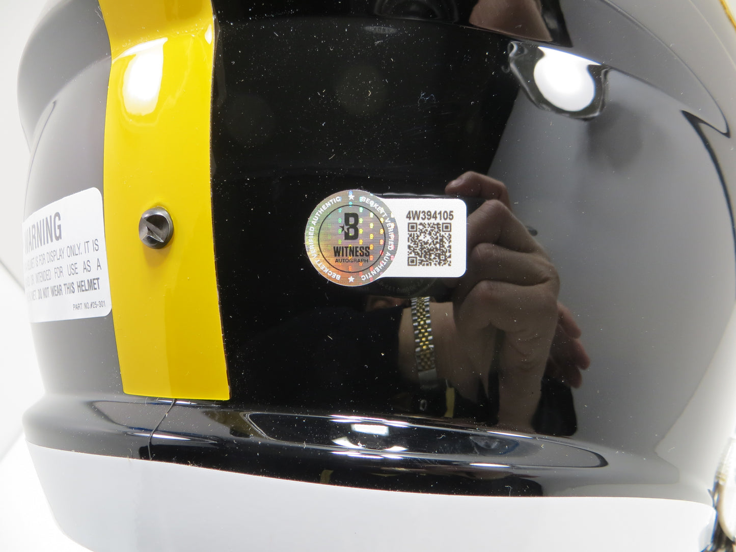 BOB BOBBY STOOPS IOWA HAWKEYES SIGNED FULL SIZE HELMET OU Sooners BAS