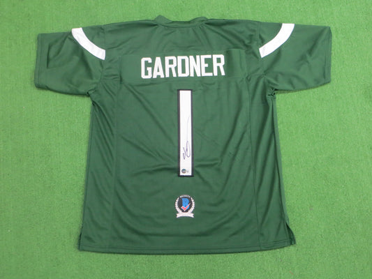 SAUCE GARDNER NEW YORK NY JETS SIGNED JERSEY BAS COA