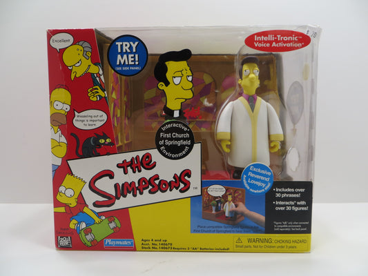 TONE RODRIGUEZ SIGNED SKETCHED First Church of Springfield SIMPSONS FIGURINE
