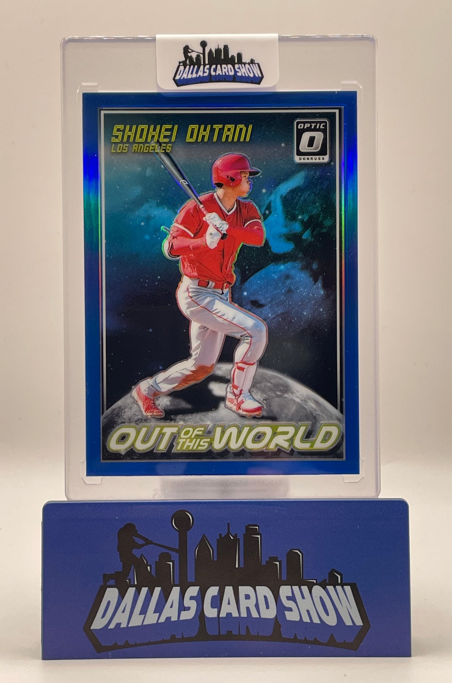2018 Panini Optic #OW5 Shohei Ohtani Out of This World Blue Rookie RC /149