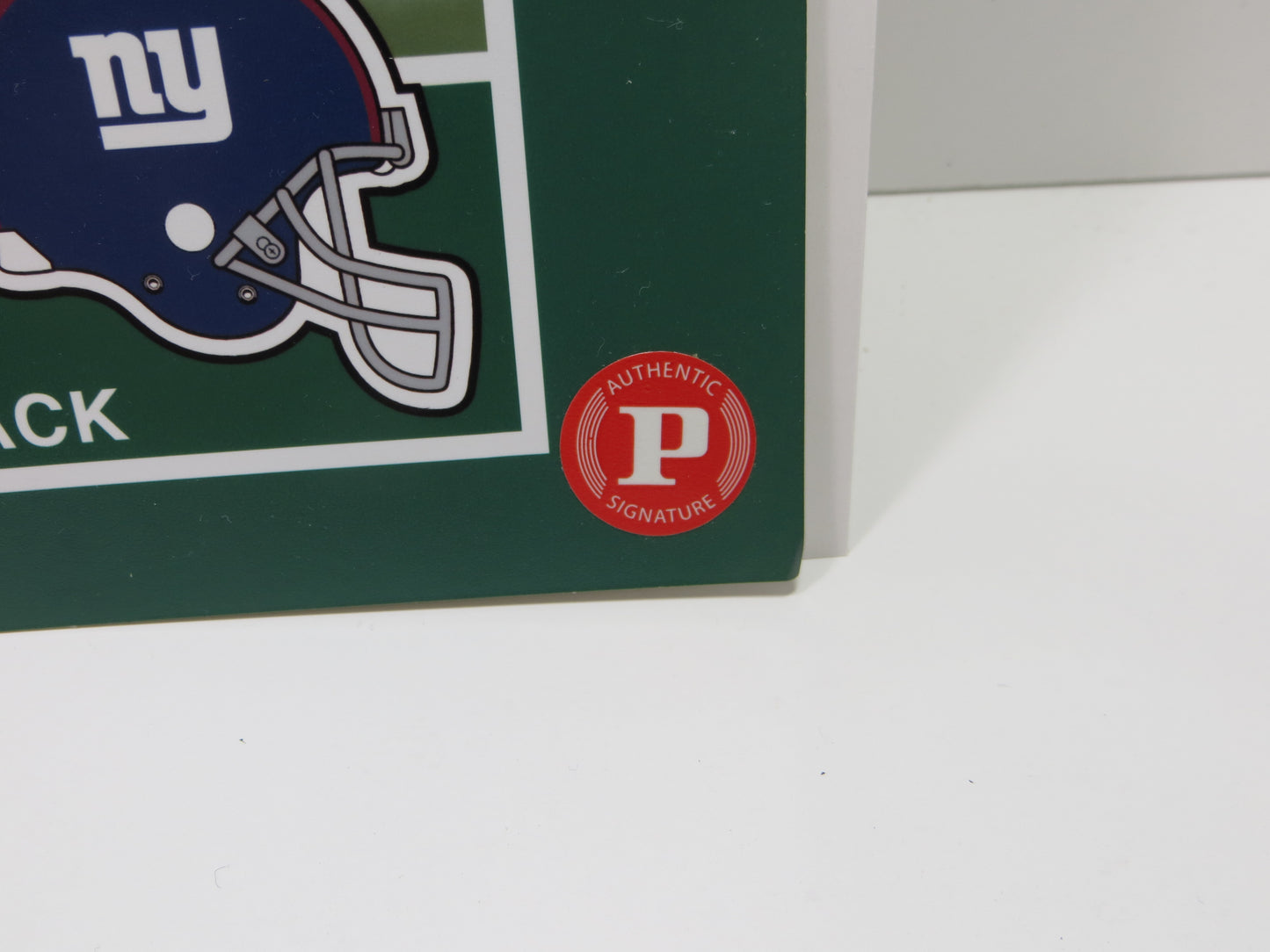 ANDRE BROWN SIGNED NEW YORK GIANTS Panini Authentic 8x10 PHOTO Score 2009 Rookie