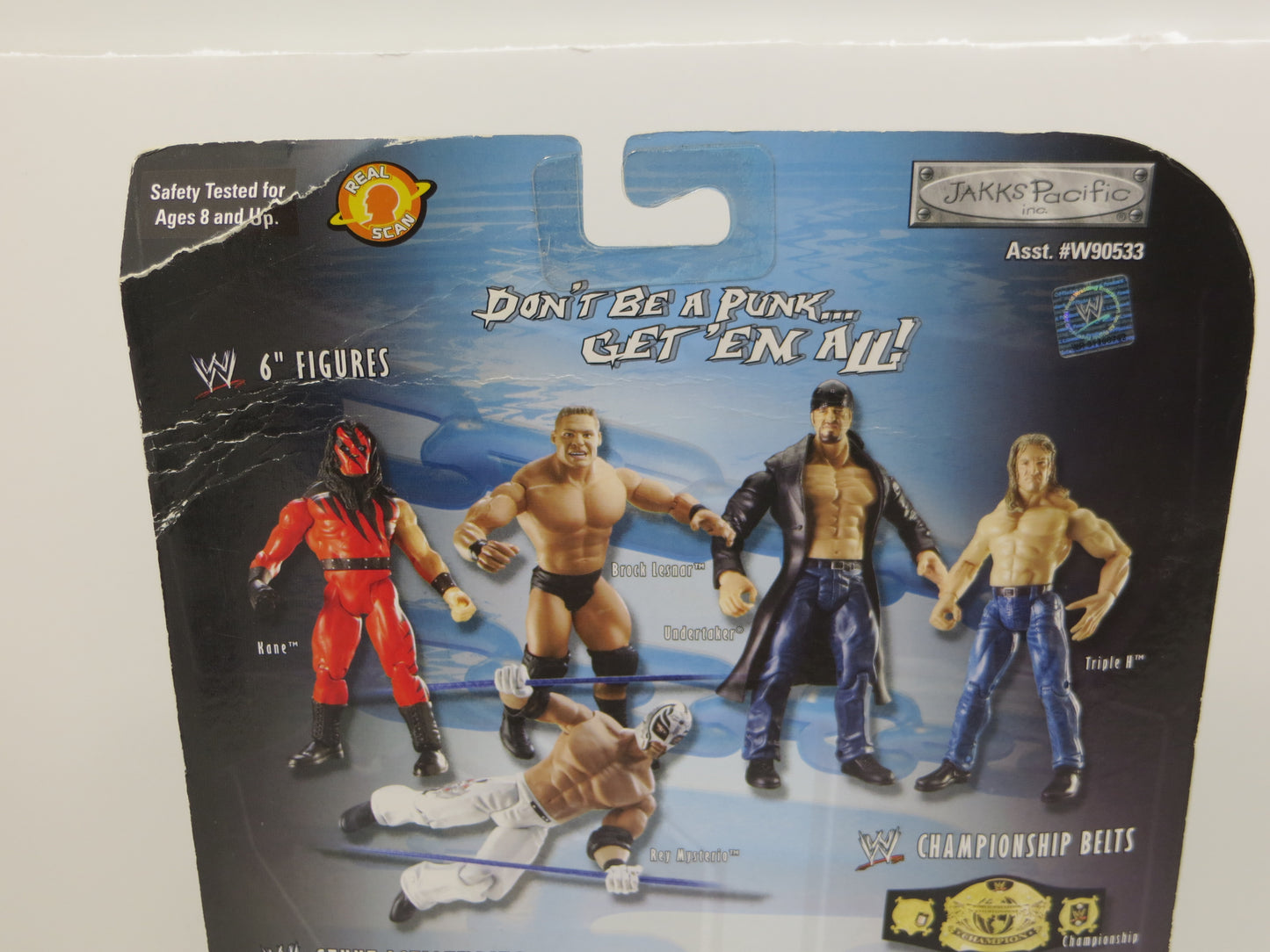 STONE COLD STEVE AUSTIN SIGNED JAKKS Pacific Backlash Series 2 WWE FIGURINE JSA