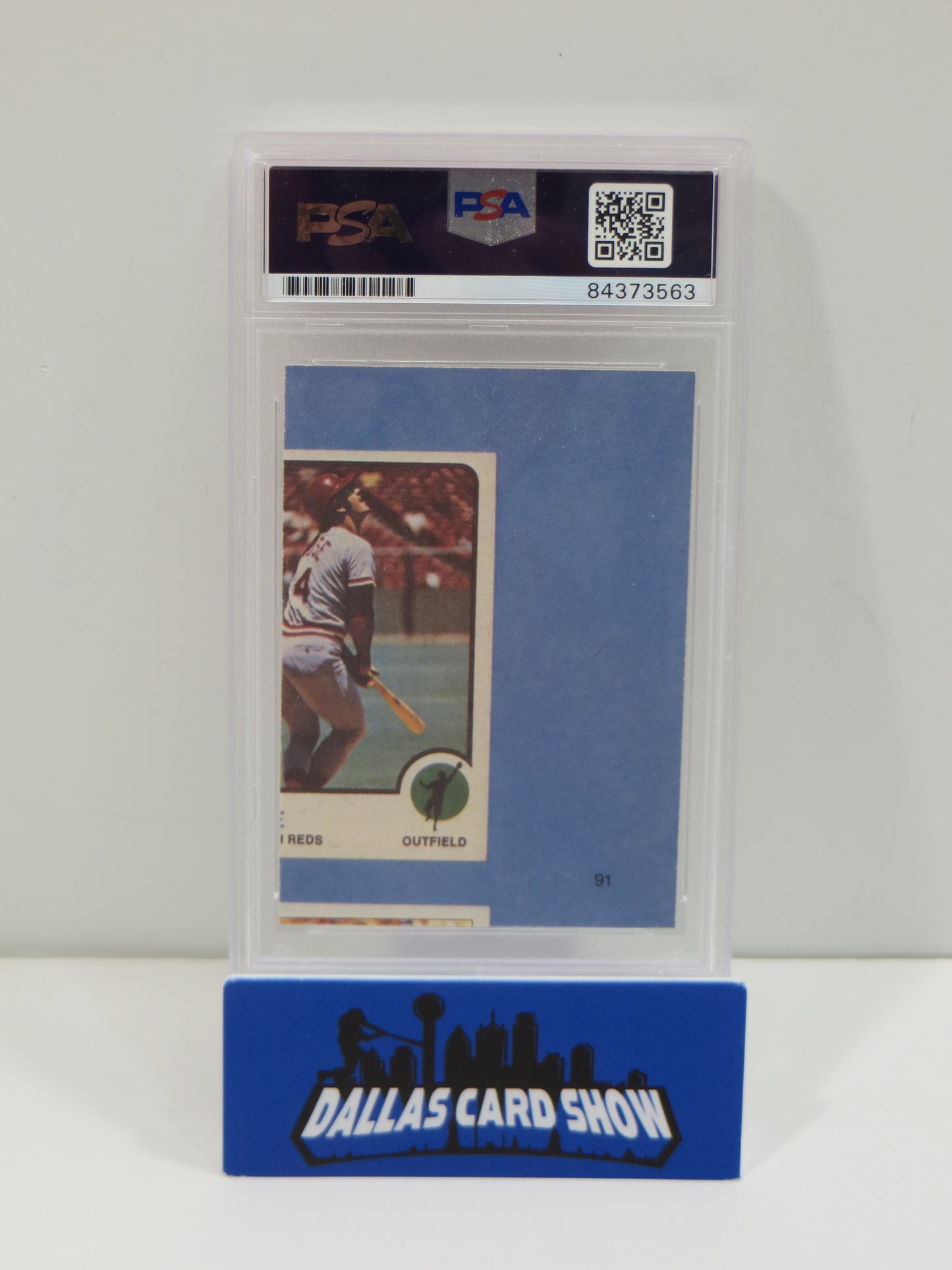 PETE ROSE SIGNED 1985 TOPPS #91  Baseball Card PSA SLAB Authentic AUTO