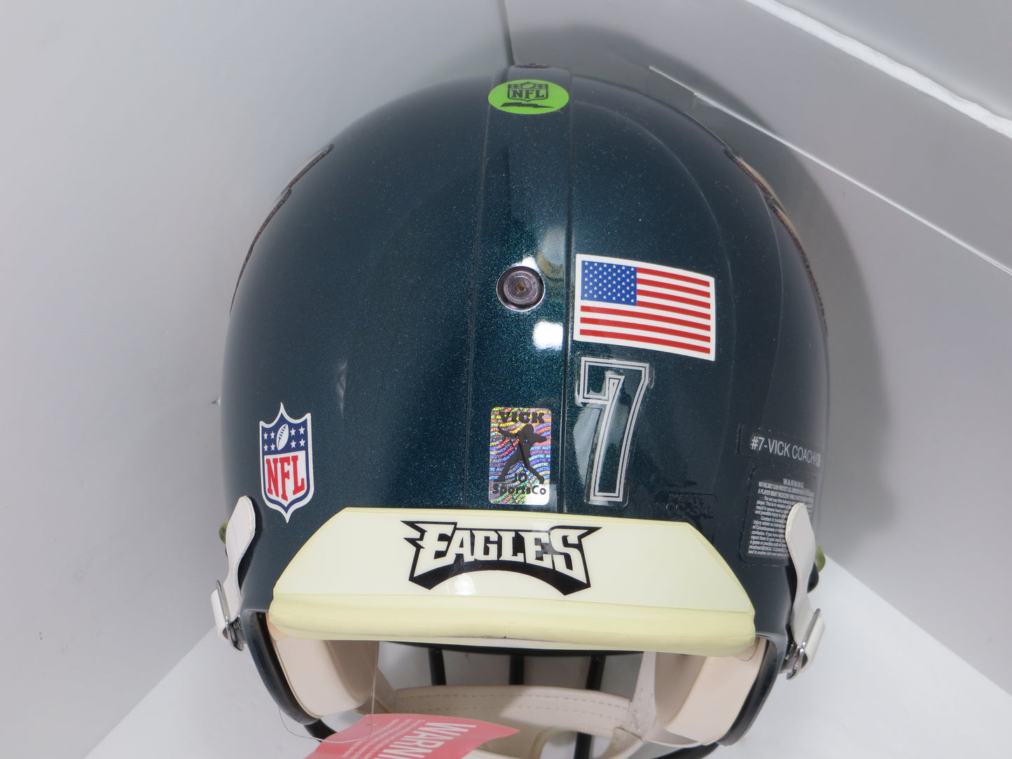 MIKE MICHAEL VICK Philadelphia Eagles SIGNED AUTHENTIC PROLINE HELMET w/VISOR