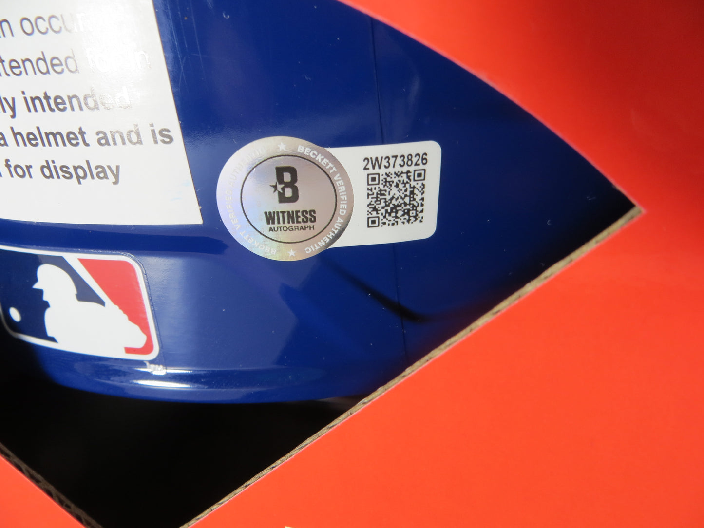 BO JACKSON SIGNED KANSAS CITY ROYALS Rawlings FULL SIZE BATTING HELMET BAS