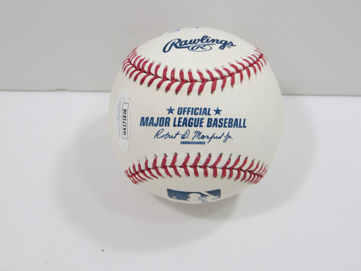 BOB LILLY DALLAS COWBOYS TCU HORNED FROGS SIGNED OML BASEBALL w/STATS JSA PROOF