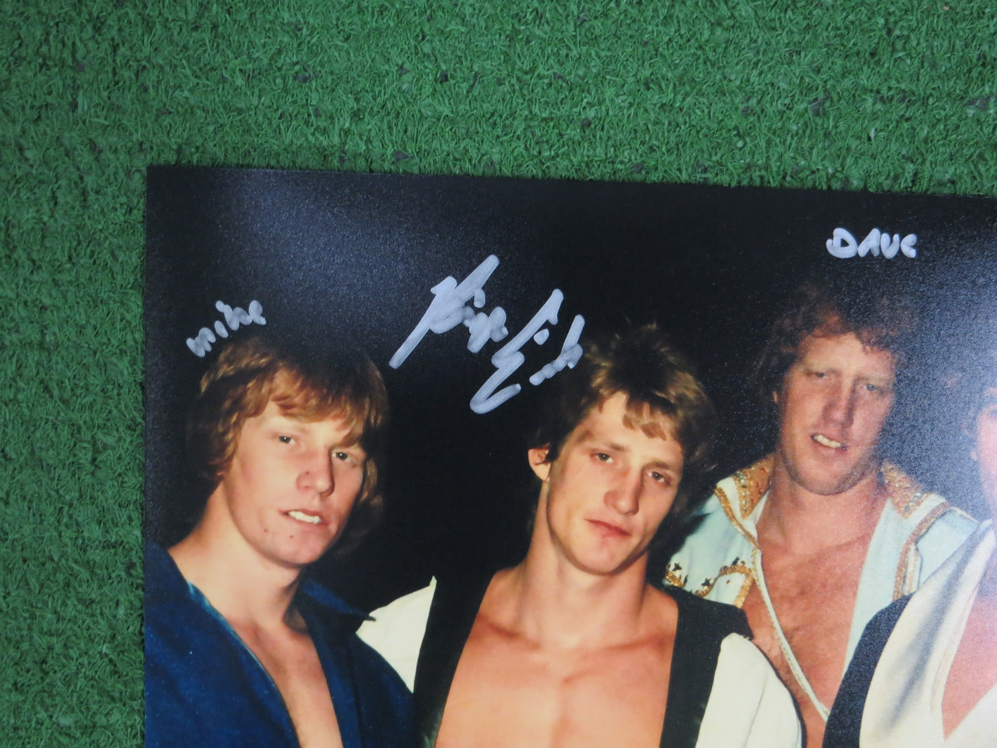 KEVIN VON ERICH SIGNED 8x10 PHOTO w/Brothers Names BAS COA