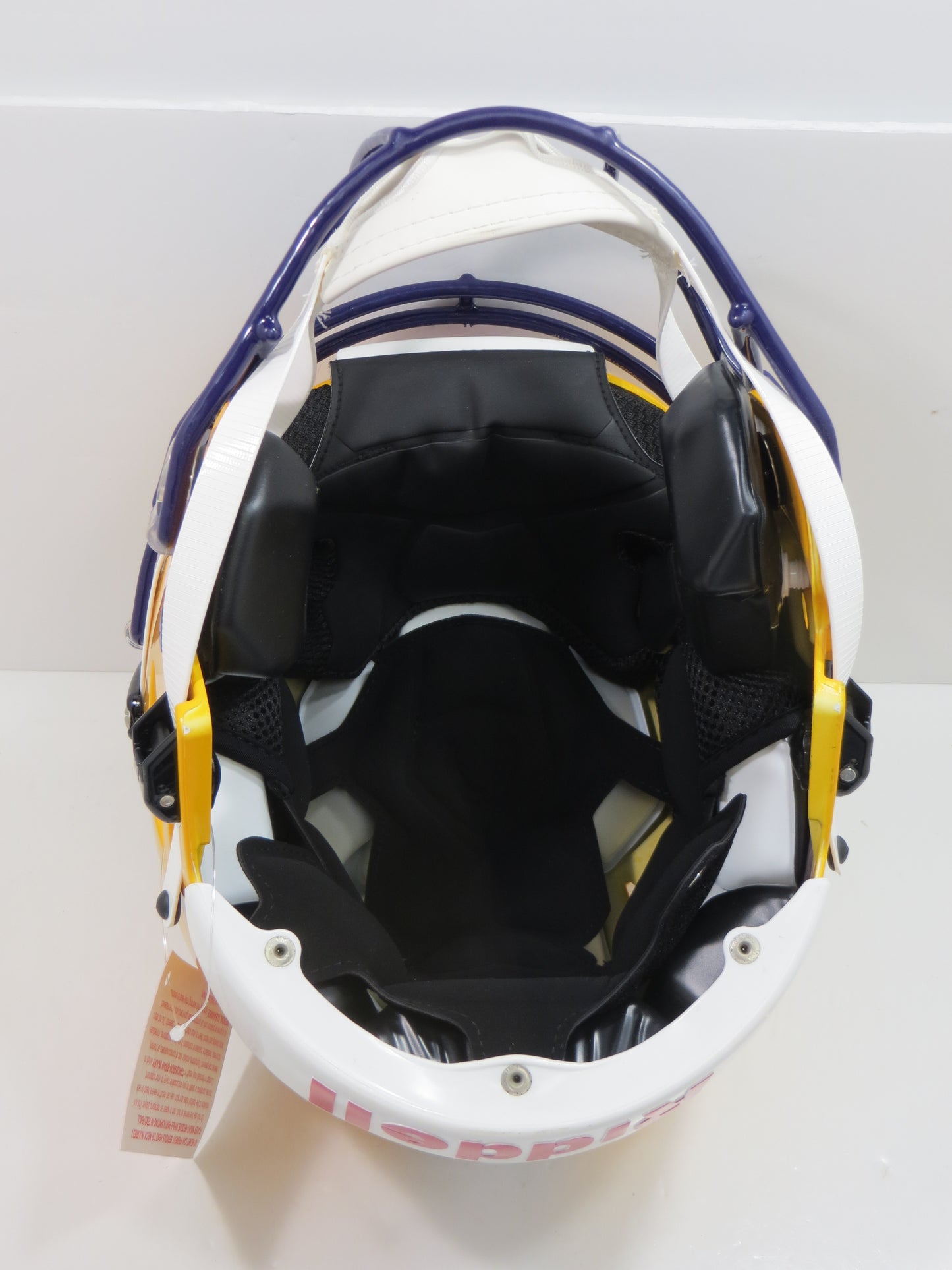 JA'MARR CHASE LSU TIGERS SIGNED RIDDELL SPEED FLEX HELMET w/2INSC Bengals BAS