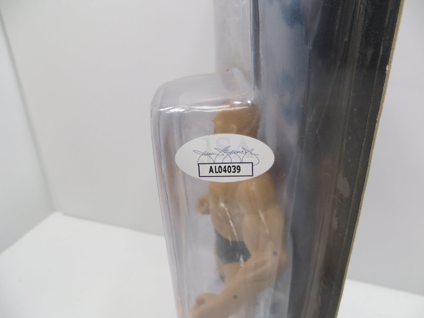 STONE COLD STEVE AUSTIN SIGNED JAKKS Pacific Backlash Series 2 WWE FIGURINE JSA