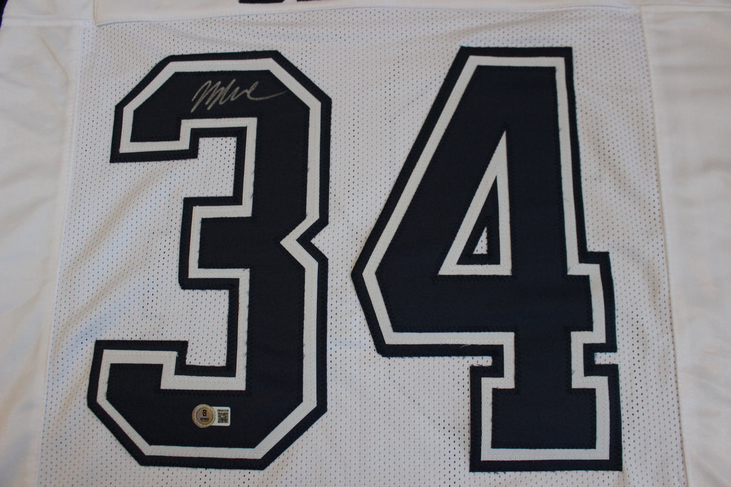 JAYDON BLUE DALLAS COWBOYS SIGNED ALT FOOTBALL JERSEY UT Longhorns BAS COA