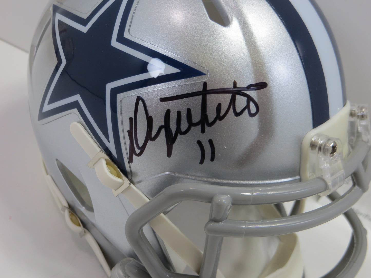 DANNY WHITE SIGNED DALLAS COWBOYS MINI HELMET ASU SUN DEVILS BAS