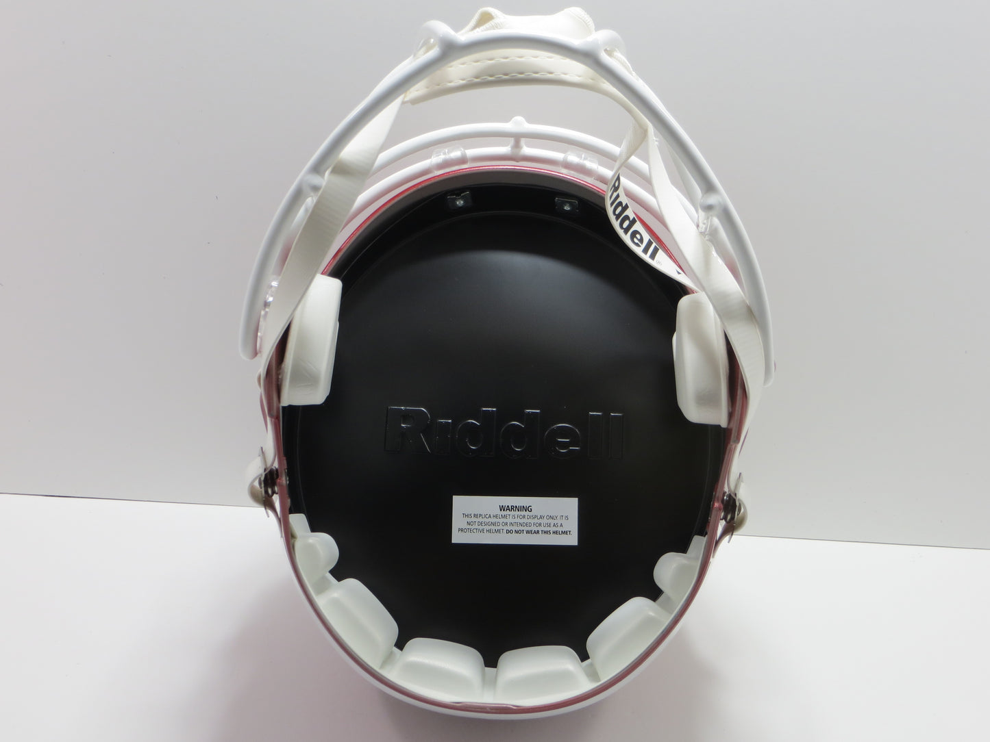 BARRY SWITZER BOB STOOPS SIGNED OKLAHOMA OU SOONERS FULL SIZE HELMET BAS