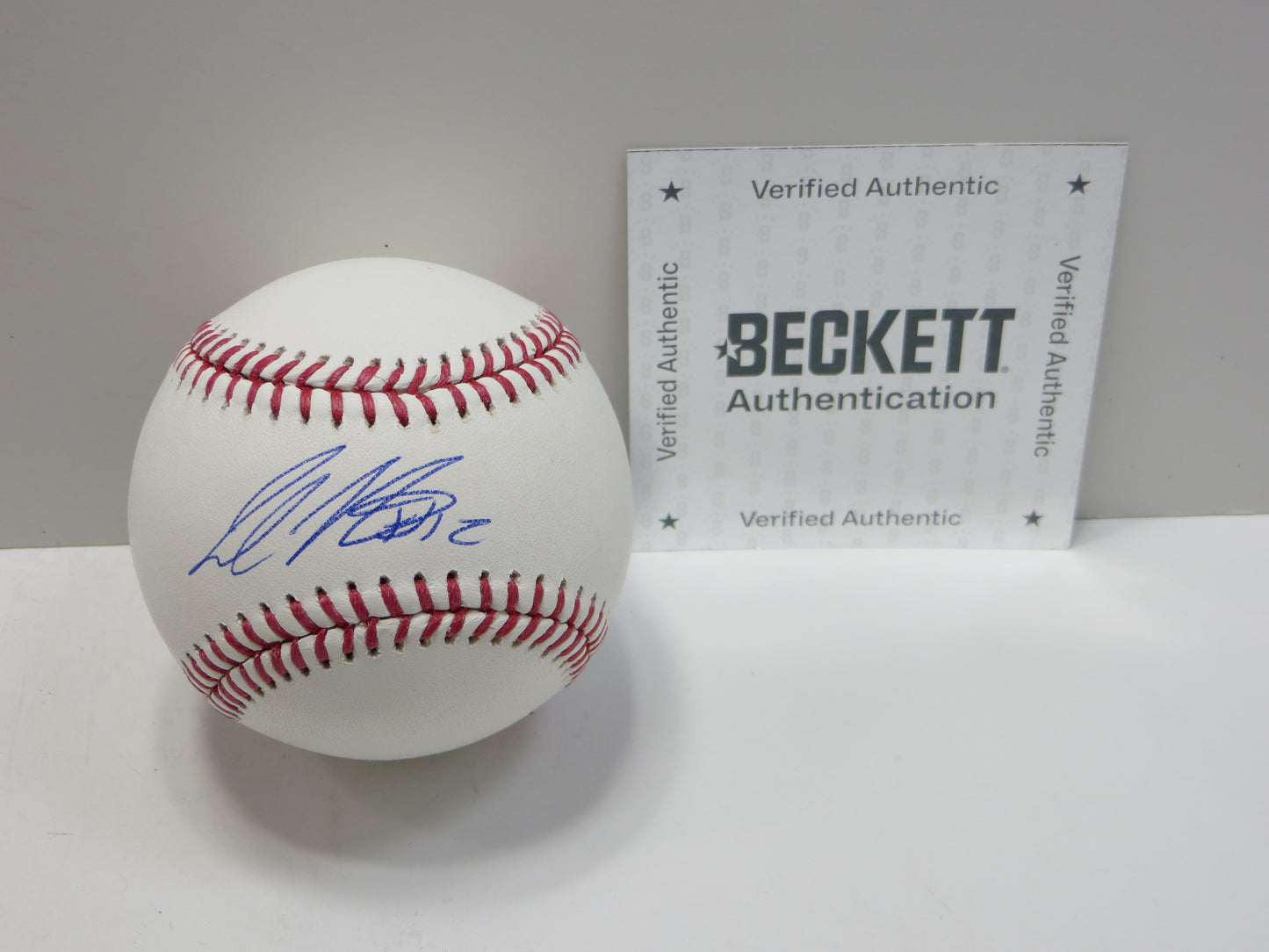 COLSON MONTGOMERY SIGNED Rawlings OML BASEBALL Chicago White Sox BAS