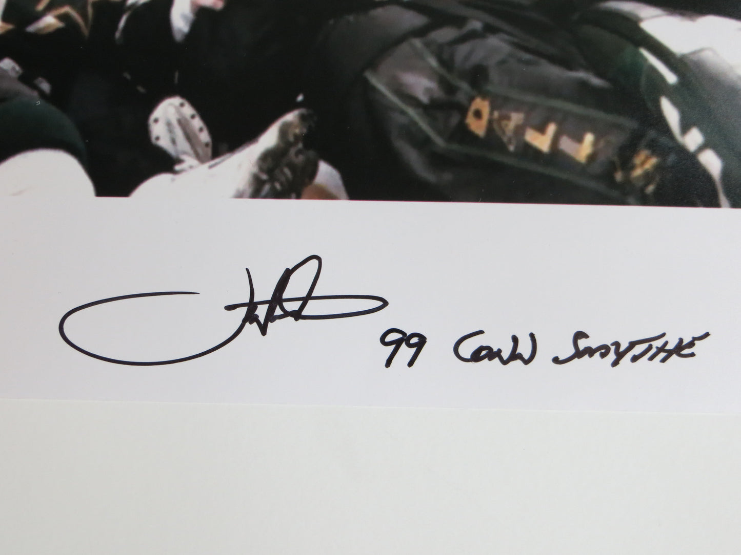 JOE NIEUWENDYK DALLAS STARS SIGNED Stanley Cup 16x20 w/99 CONN SMYTHE BAS