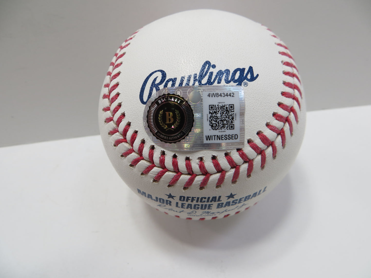 COLSON MONTGOMERY SIGNED Rawlings OML BASEBALL Chicago White Sox BAS